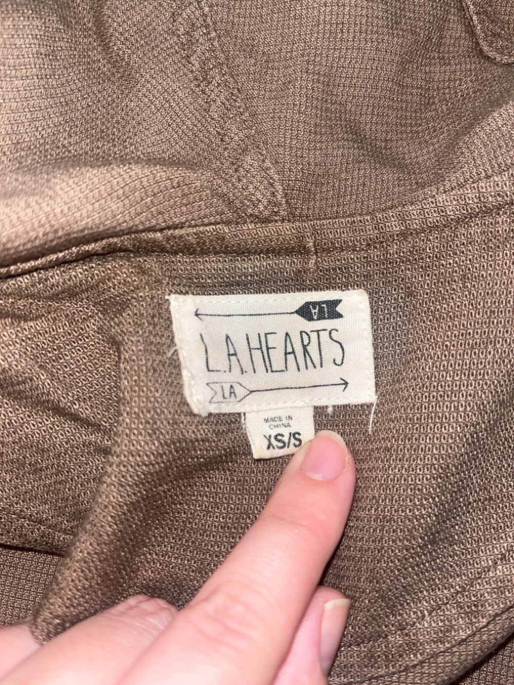 L.A. Hearts Wrap Around Jacket - Picture 8 of 9